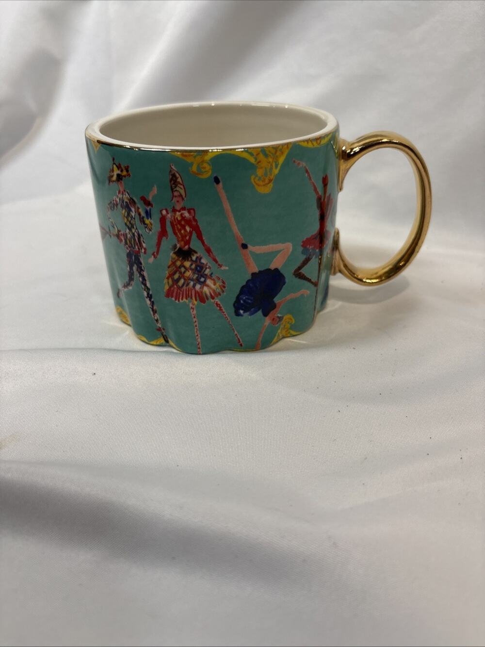 Anthropologie Pauline de Roussy de Sales Mug Cup Rare